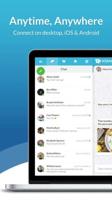 Vidao Messenger screenshot 1