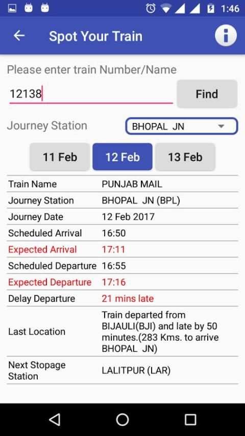 Train Status Live скриншот 6