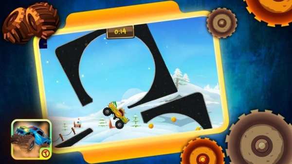 Monster Ride HD - Free Games screenshot 1