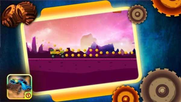 Monster Ride HD - Free Games screenshot 2