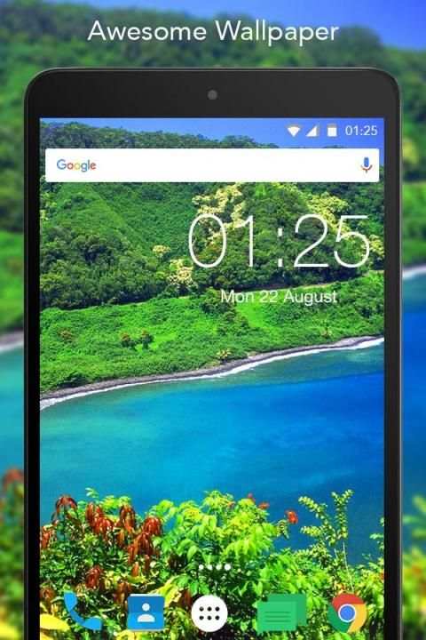 Live Water Garden Wallpaper скриншот 3