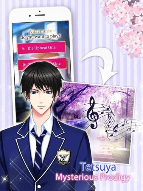 Otome Game - High School Love 1 تصوير الشاشة