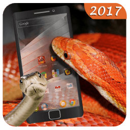 Snake In Phone Prank- On Screen Hissing 2017 أيقونة