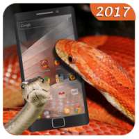 Snake In Phone Prank- On Screen Hissing 2017