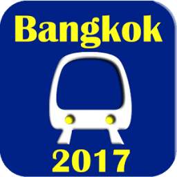 Bangkok BTS MRT Subway Map