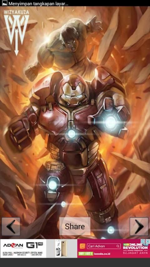 Wallpapers Marvel Hereos स्क्रीनशॉट 4