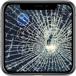 Broken Screen HD X Lock Screen иконка