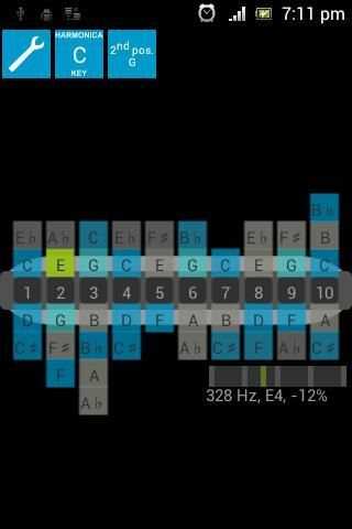 Harmonica tuner screenshot 4