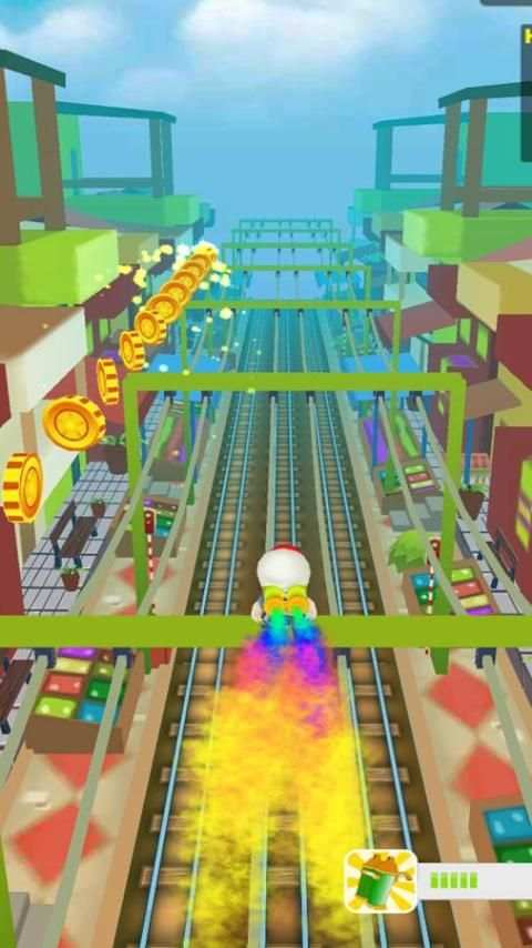 Subway Runner :Bus Rush 3D Run 2017 screenshot 1
