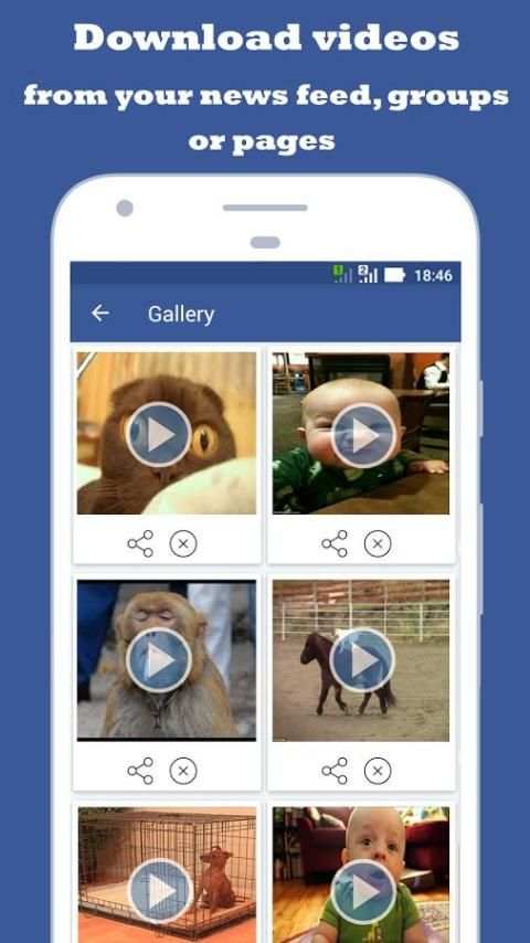 Videos Downloader for Facebook screenshot 2