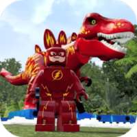 VanClips LEGO Flash and Dinos trick
