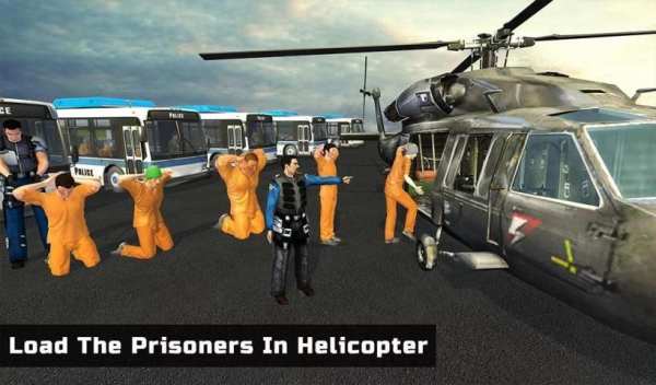 Police Bus Transporter 3D Prisoner Jail Transport screenshot 4