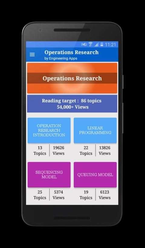 Operations Research (OR) स्क्रीनशॉट 1