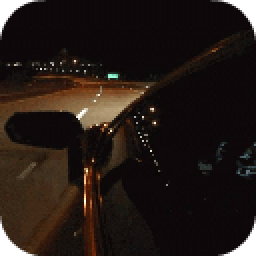 Driving In Night LWP icon