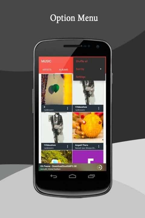 Music Player स्क्रीनशॉट 2