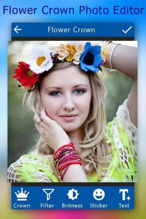 Flower Crown Photo Editor : Girl's Photo Editor screenshot 7
