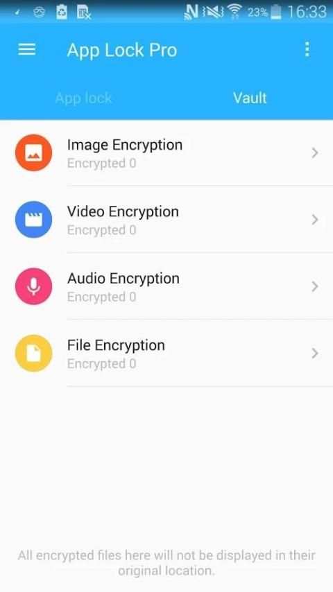 App Lock Pro (Protect Your Privacy) स्क्रीनशॉट 1