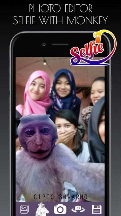 Selfie With Monkey скриншот 4