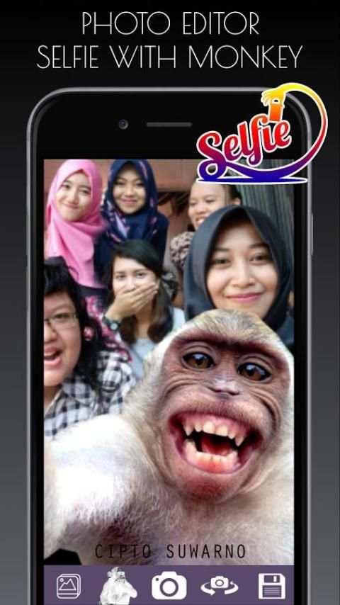 Selfie With Monkey скриншот 1