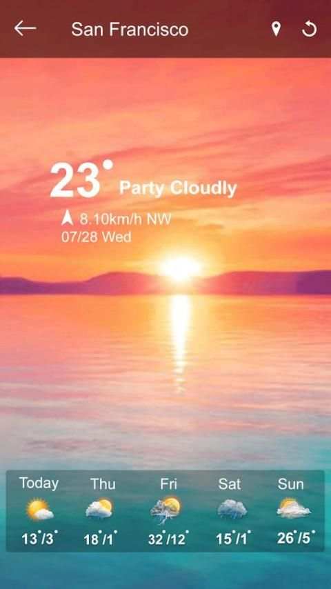 Live Weather Forcast : Weather Widget for Android скриншот 3