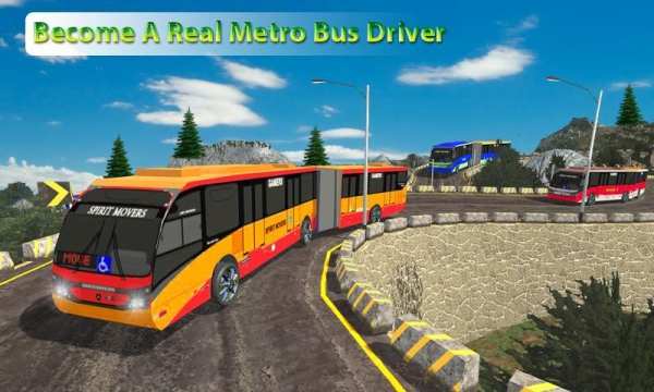 Metro Bus Sim 2017 6 تصوير الشاشة
