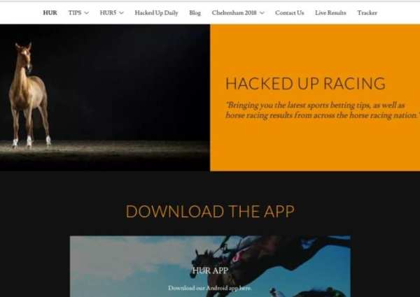Hacked Up Racing ( Horse Racing Tips ) screenshot 2