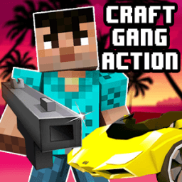 Thug Craft Gang Action أيقونة