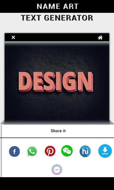Name Art - Text Generator screenshot 6
