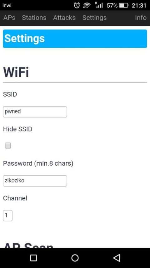 WIFI access jammer wpa2 PRANK screenshot 4