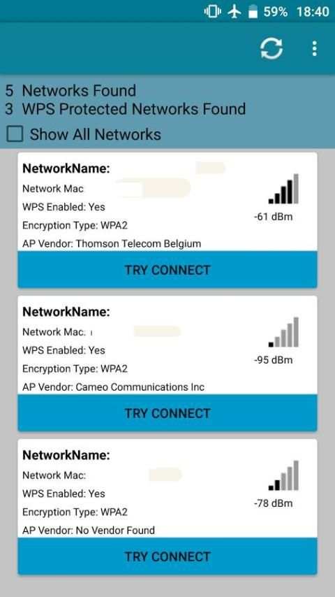 WPS Pin Connect 5 تصوير الشاشة