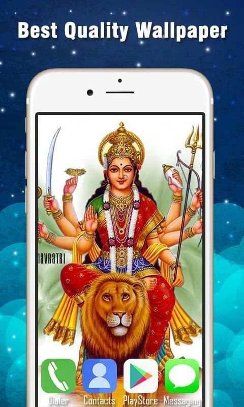 Maa Durga Live Wallpaper 3 تصوير الشاشة