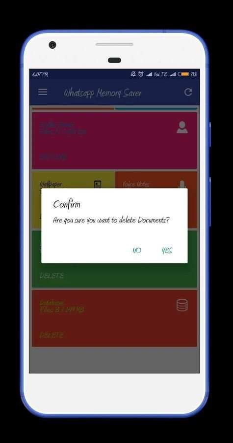 Whatsapp Memory Saver screenshot 1