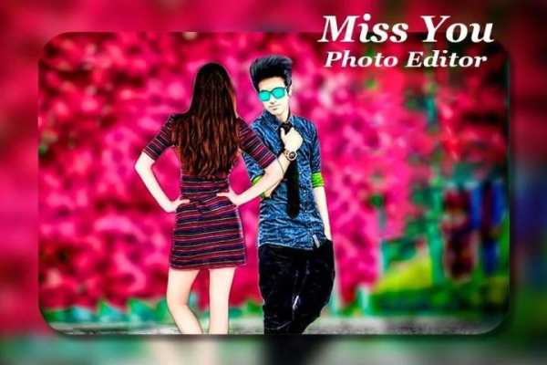 Miss You Photo Editor 4 تصوير الشاشة