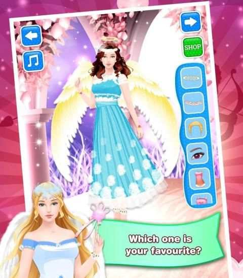 Angel Fairy - Salon Girls Game 7 تصوير الشاشة