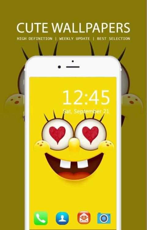Spongecube Wallpapers HD * 3 تصوير الشاشة