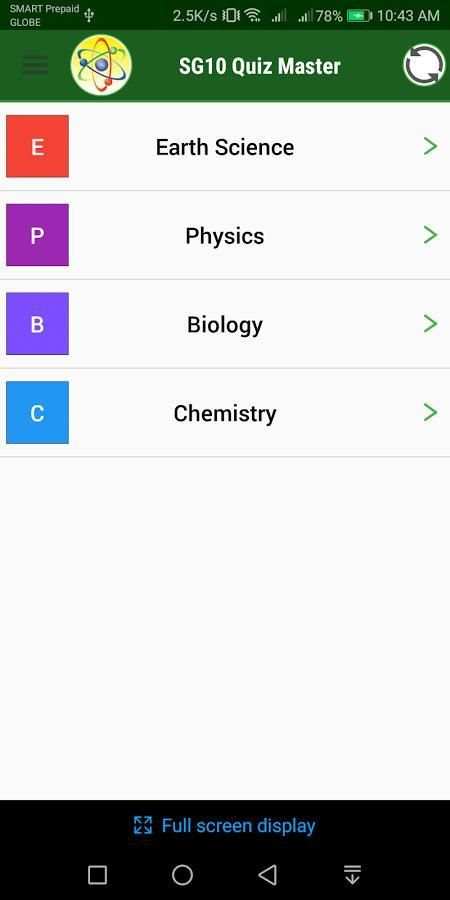 Science Grade 10 Quiz Master screenshot 4
