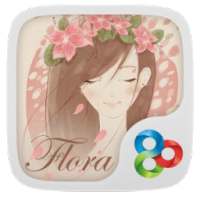 Flora GO Launcher Theme