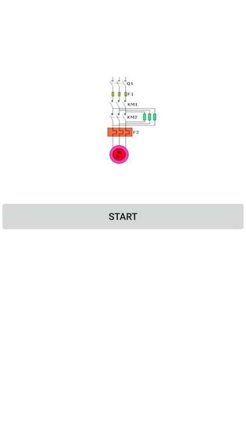 schéma Démarrage moteur électrique screenshot 4