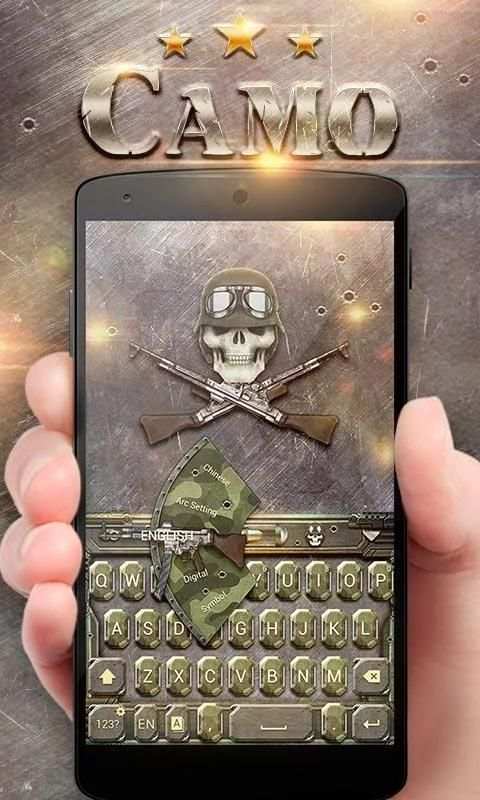 Camo GO Keyboard Theme screenshot 5