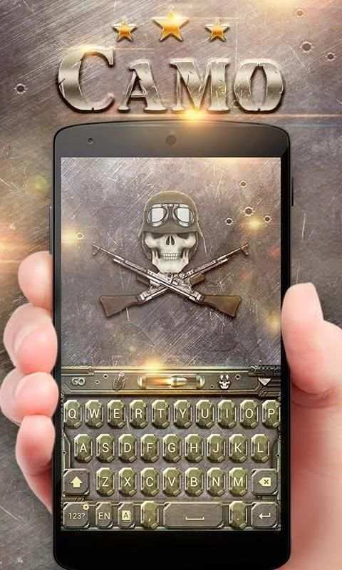Camo GO Keyboard Theme screenshot 2