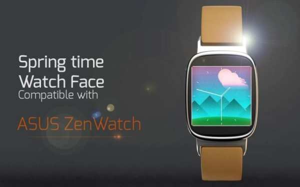 Spring Time Watch Face 5 تصوير الشاشة