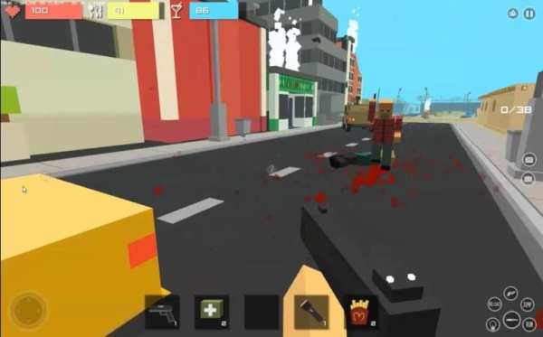 Pixel Shooter Zombie Multiplay screenshot 2