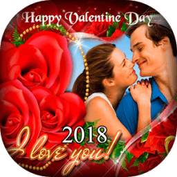 Valentine Day Photo Frame 2018 - Love Photo Frame