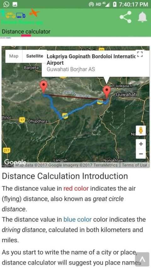 Distance Calculator screenshot 2