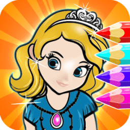Princess Coloring Books иконка