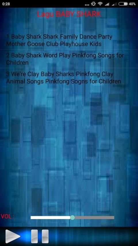 Lagu BABY SHARK स्क्रीनशॉट 2