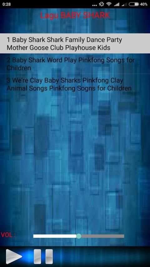 Lagu BABY SHARK स्क्रीनशॉट 1