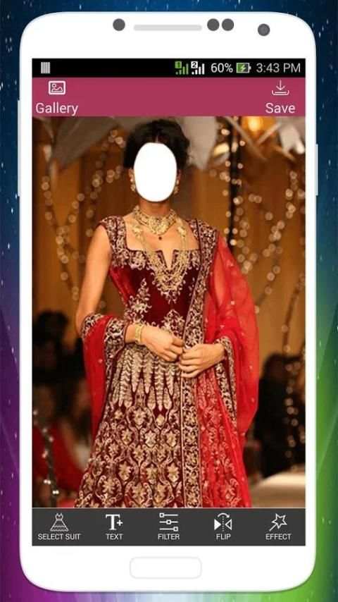 Royal Bridal Photo Suit скриншот 2