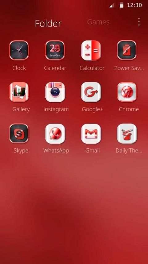 Cherry Blush Apple Theme 1 تصوير الشاشة