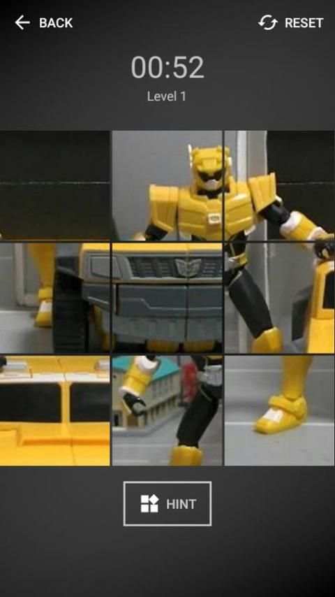 Robot Mini Force Ranger Puzzle скриншот 2